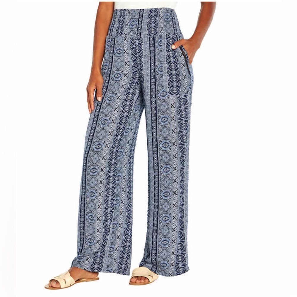 Three Dots Wide-Leg Pant